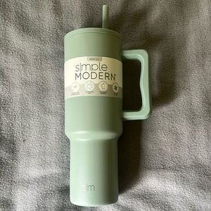 NWT Simple Modern Trek 40oz Stainless Steel Lidded Tumbler Powder Coat